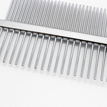 Double-Row Pet Comb with Handle