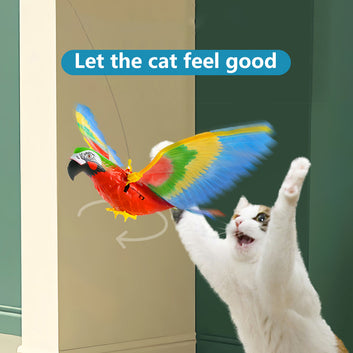 Interactive Hanging Bird Cat Toy