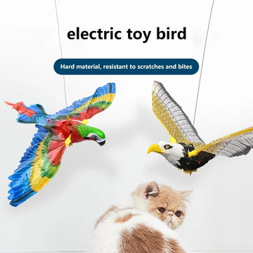 Interactive Hanging Bird Cat Toy