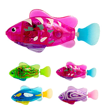 Electronic LED Fish Cat Toy