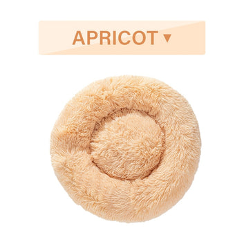 Fluffy Donut Pet Bed
