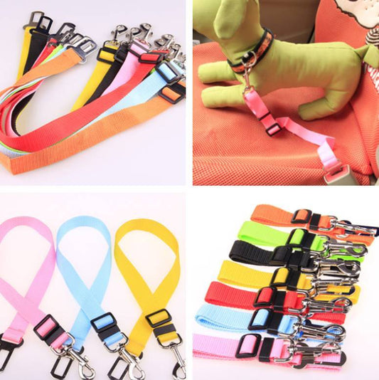 Adjustable Dog Seat Belt Harness Strap